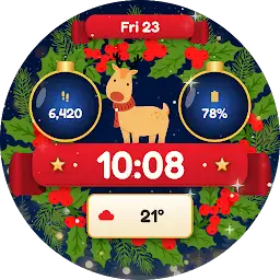 Wreath Friends for Christmas — Android app icon