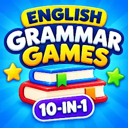 English Grammar Games 10-in-1 — Android game icon