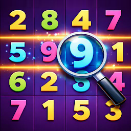 Hidden Numbers: Math Game — Android game icon