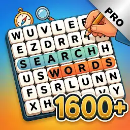 Word Search 1600+ PRO — Android game icon