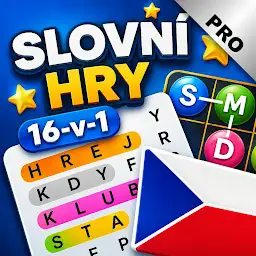 České Slovní Hry PRO 16-v-1 — Android game icon