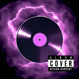 Album Cover Creator — Android app icon