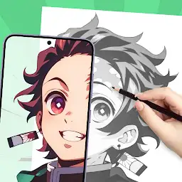 AR Art Draw - Trace Sketch App — Android app icon