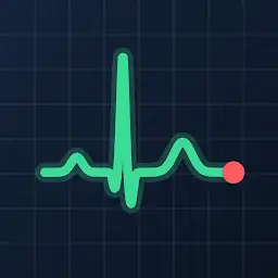 ECG Cases: EKG Practice & Quiz — Android app icon