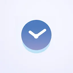 Expressive Clock — Android app icon