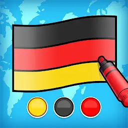 World Flags: Color Puzzle — Android game icon