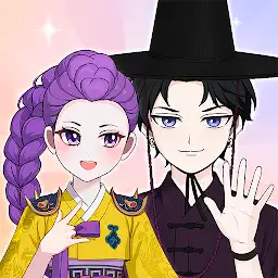 Kawaii Couple: Anime Avatar — Android game icon