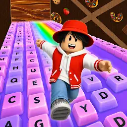 Obby ASMR: Keyboard Run — Android game icon