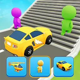 Shape Transform Race — Android game icon