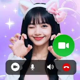 Make Video With Idol—Fake Call — Android app icon
