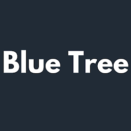 Blue Tree — Android app icon