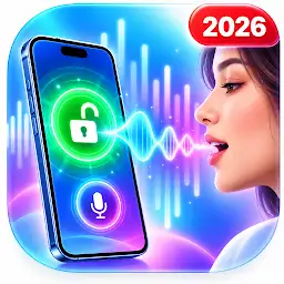 AI Voice Lock Screen — Android app icon