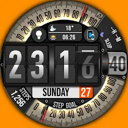 Flip Clock Animated — Android app icon