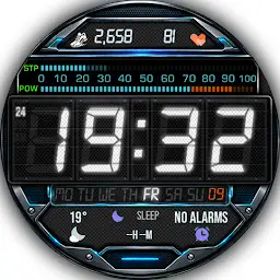 VFD Display Watch — Android app icon