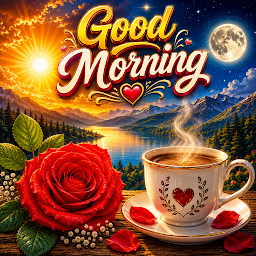 Good morning afternoon & night — Android app icon