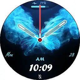 BFF47-Animation Blue Butterfly — Android app icon