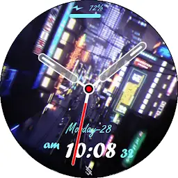 BFF48- Animation Cyber City — Android app icon