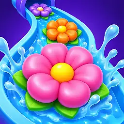 Flower Sort — Android game icon