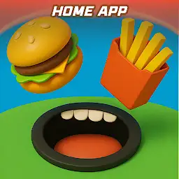 Hole U Can Eat Home App — Android app icon