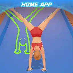 Yoga Flex Home App — Android app icon
