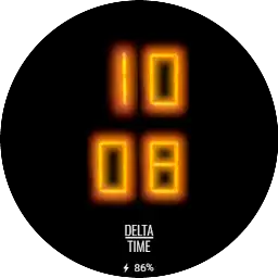 Digital Watch Face 07 — Android app icon