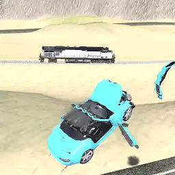 Car Crash Train — Android game icon