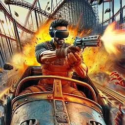 Zombie Killer Rollercoaster — Android game icon