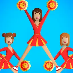 Cheerleader Run 3D — Android game icon