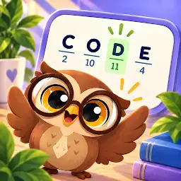 Word Finder: Cryptogram Puzzle — Android game icon