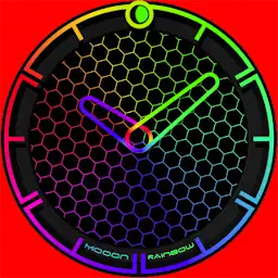 Mooon Rainbow — Android app icon