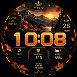 YSR032 Autumn Radiance — Android app icon