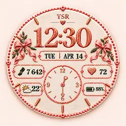 YSR053 Embroidery Cute — Android app icon