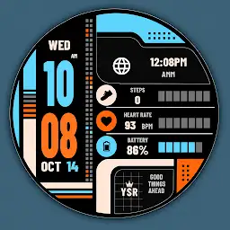 YSR078 Enamel Digital — Android app icon