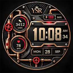 YSR025 Industrial Forge — Android app icon