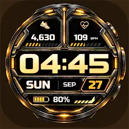 YSR011 Plasma Grid Watch Face — Android app icon