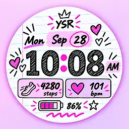 YSR024 Doodle Diary — Android app icon
