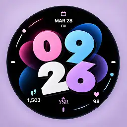 YSR064 Pastel Stack Digital — Android app icon
