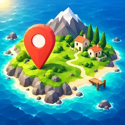 Island Guessr — Android game icon