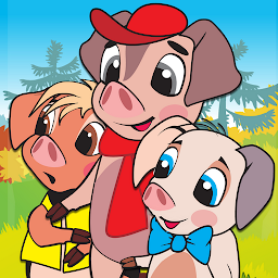 Three Little Pigs: Kids Book — Android game icon