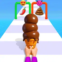 Stacky Ice Cream Runner — Android game icon