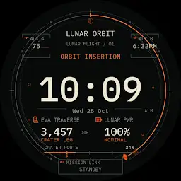 Void Mission: Space Watch Face — Android app icon