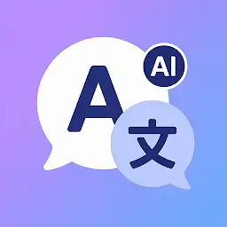 AI Live Voice Translator — Android app icon