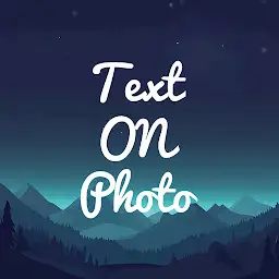 AI Photo Editor: Text On Photo — Android app icon
