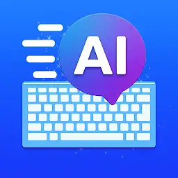AI Keyboard & Grammar Checker — Android app icon