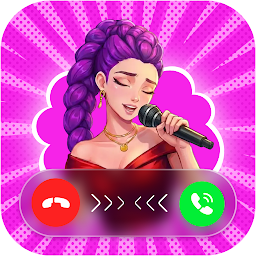 Idol Prank Video Call & Chat — Android app icon