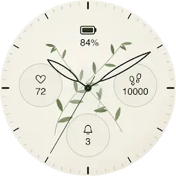 Botanic Calm Watch Face — Android app icon