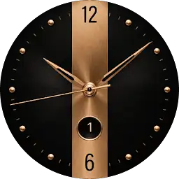 Bronze Meridian Watch Face — Android app icon