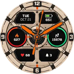 Desert Bulwark Watch Face — Android app icon