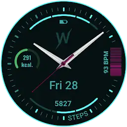 Neon Rim Watch Face — Android app icon