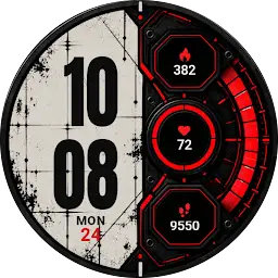 Redline Bulkhead Watch Face — Android app icon
